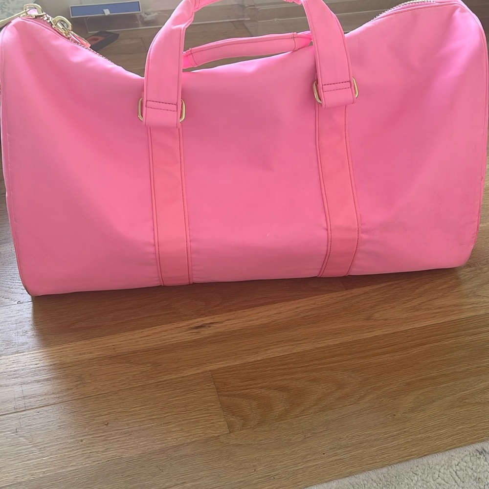 Stoney Clover Lane original size duffel bag!! Bubblegum pink used a few times!